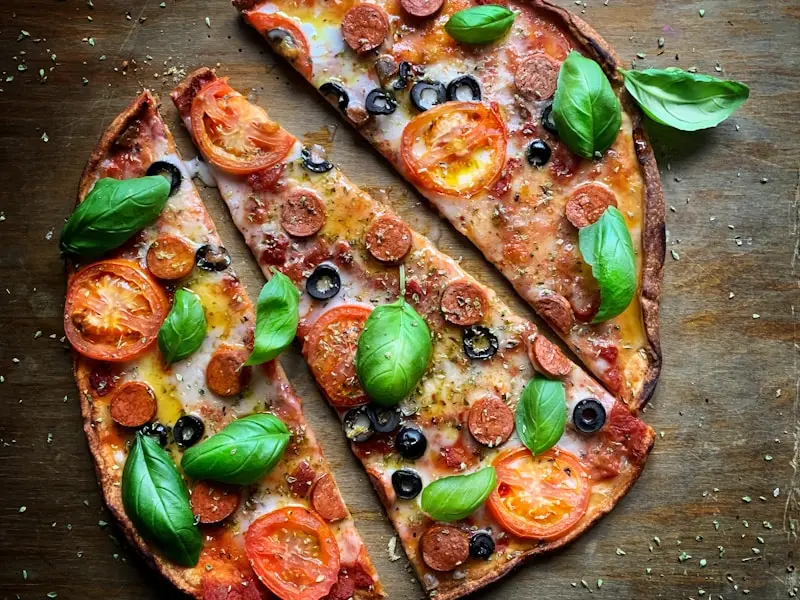 Plant-based vegan burger with all the fixings