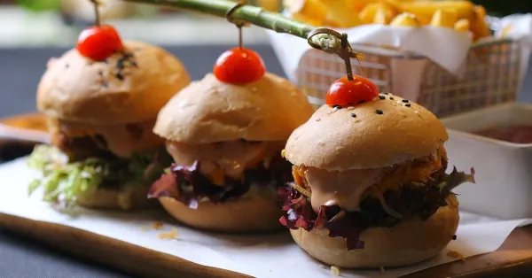 Classic 2.5oz beef burger