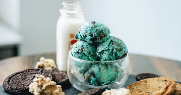 Cookies and cream ice cream