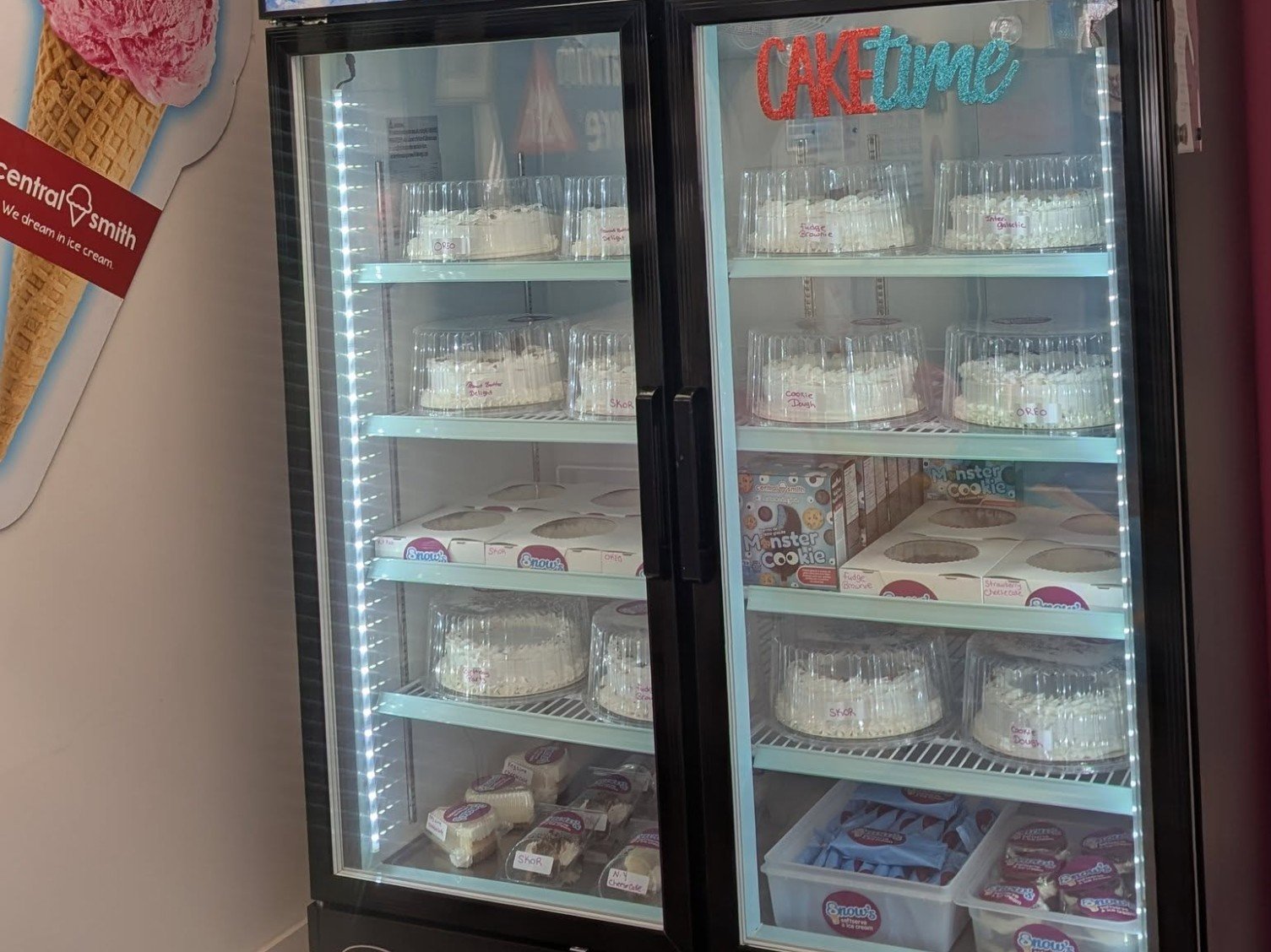 Find our Treat Freezer inside!